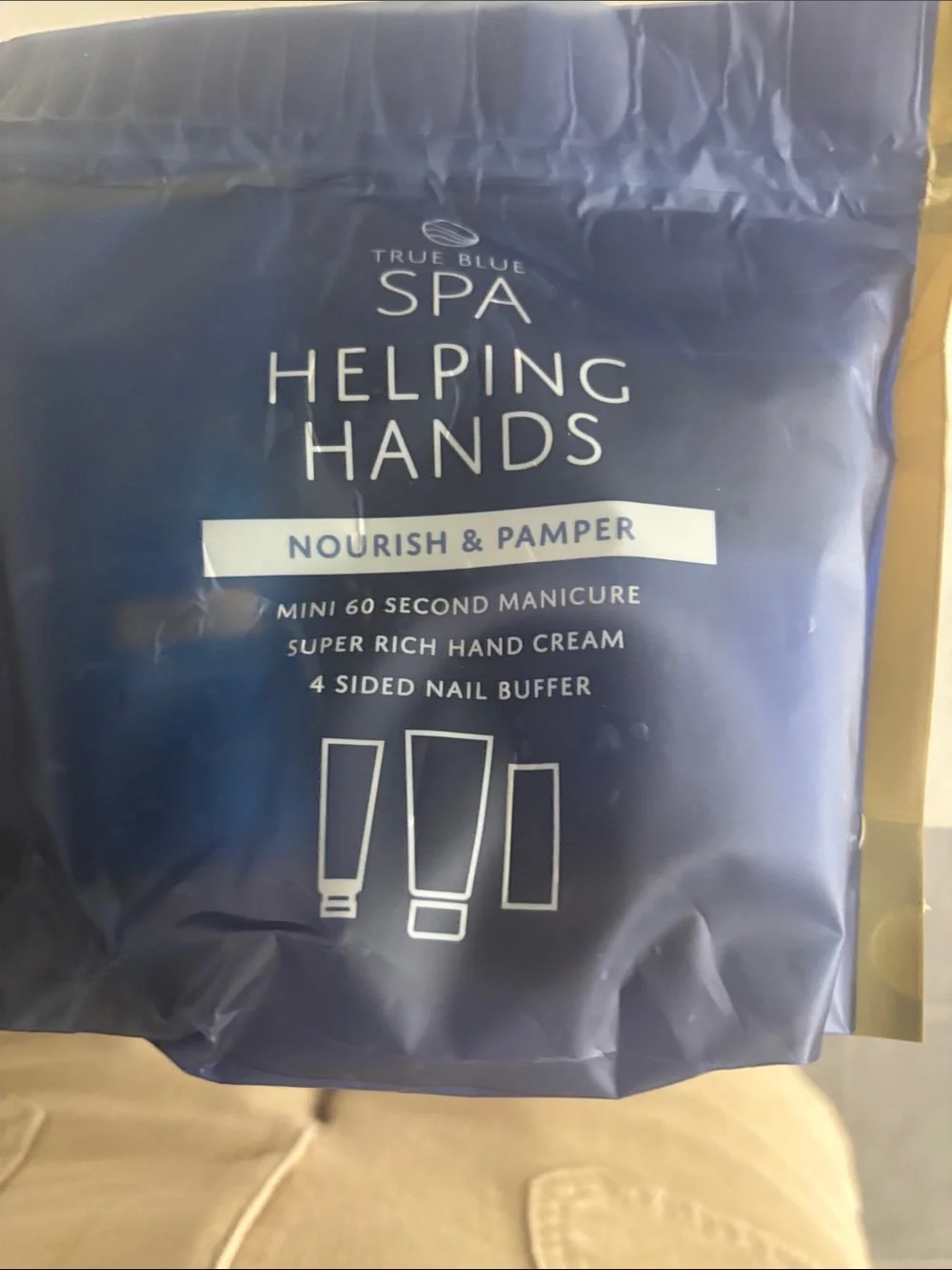 True Blue Spa Helping Hands Nourish & Pamper Hand Care Kit - Blue